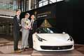 Ferrari 458 Italia premiata al salone di News York con World Performance Car 2011